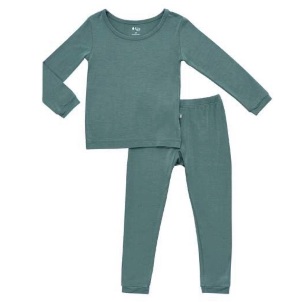 Kyte Baby toddler pajamas in Pine (retired)
